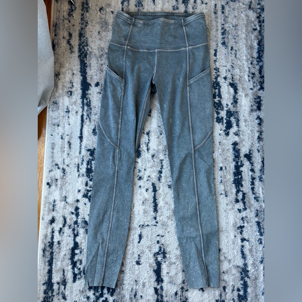 Lululemon Fast and Free High Rise Tight 25" *Ice Dye